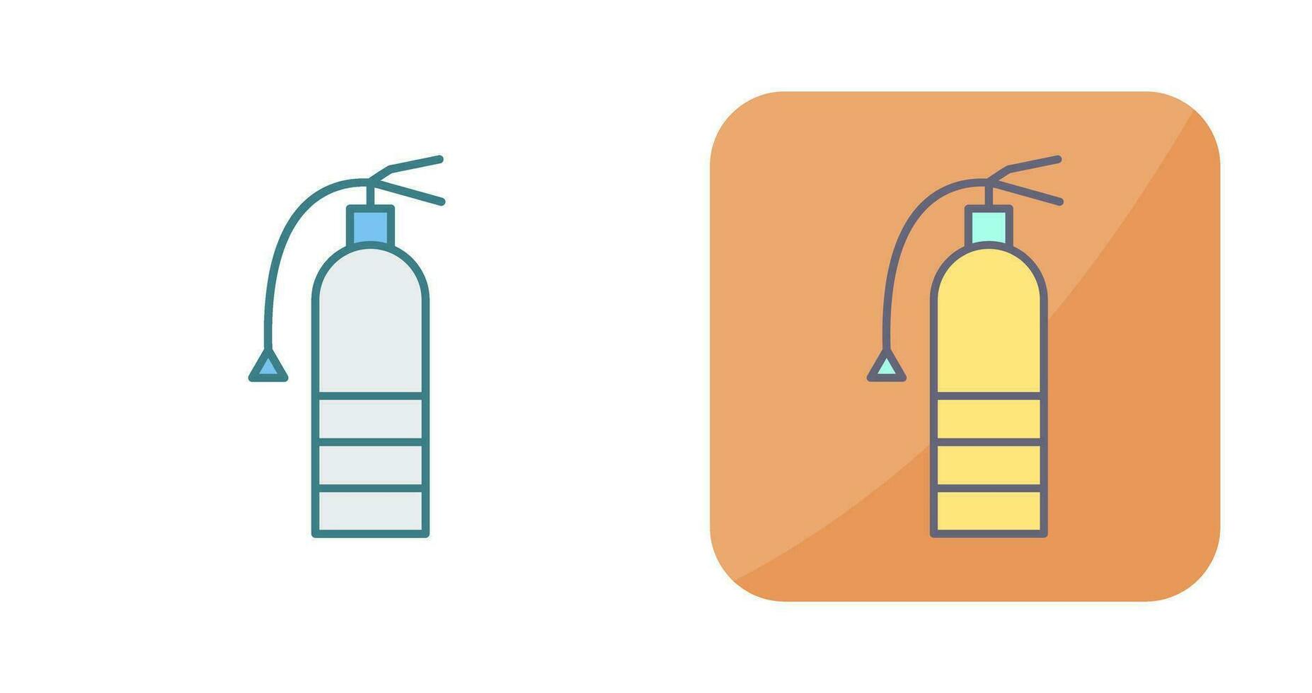 Unique Extinguisher Vector Icon