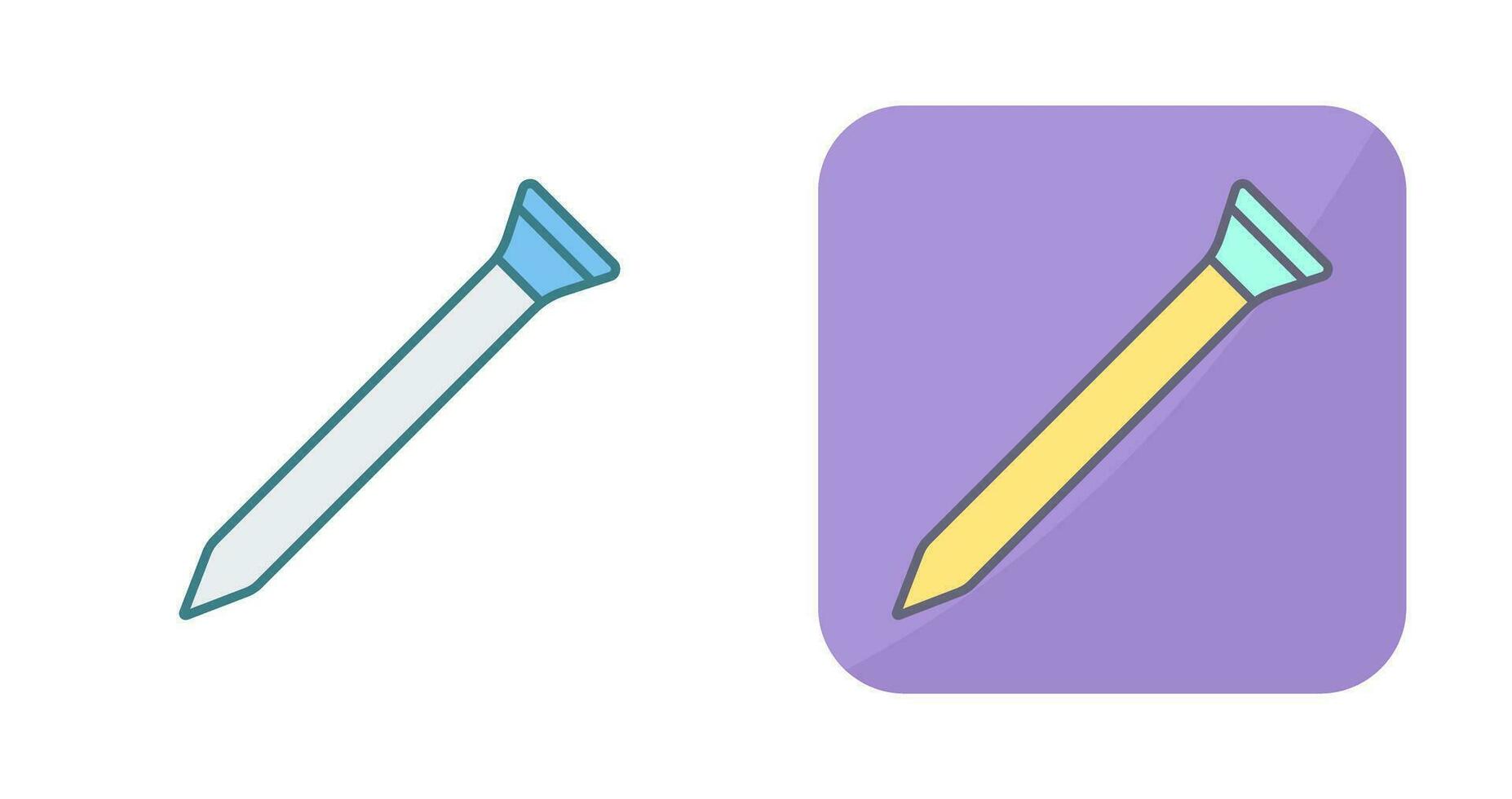 Nail Vector Icon