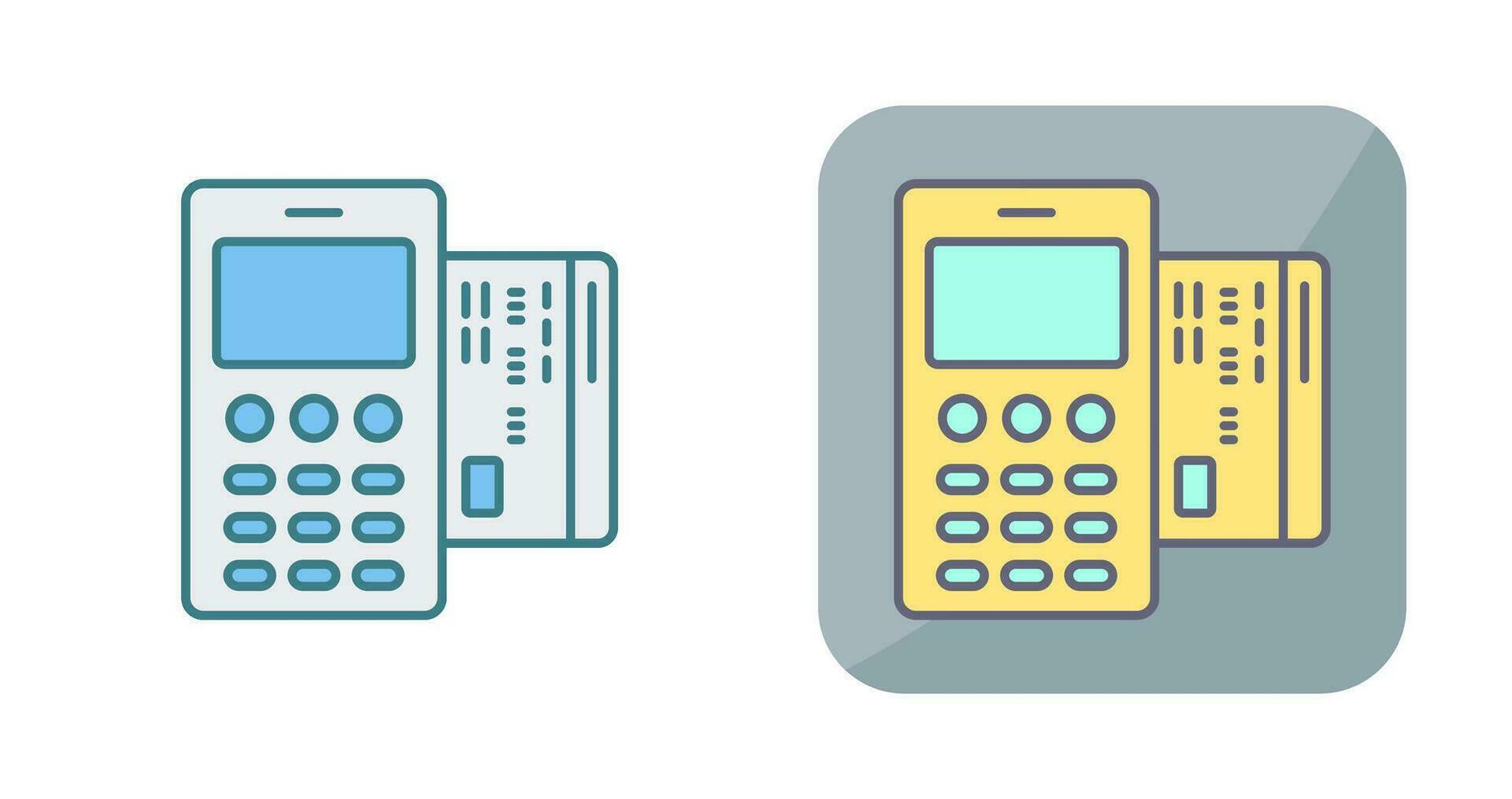 Card Machine Vector Icon