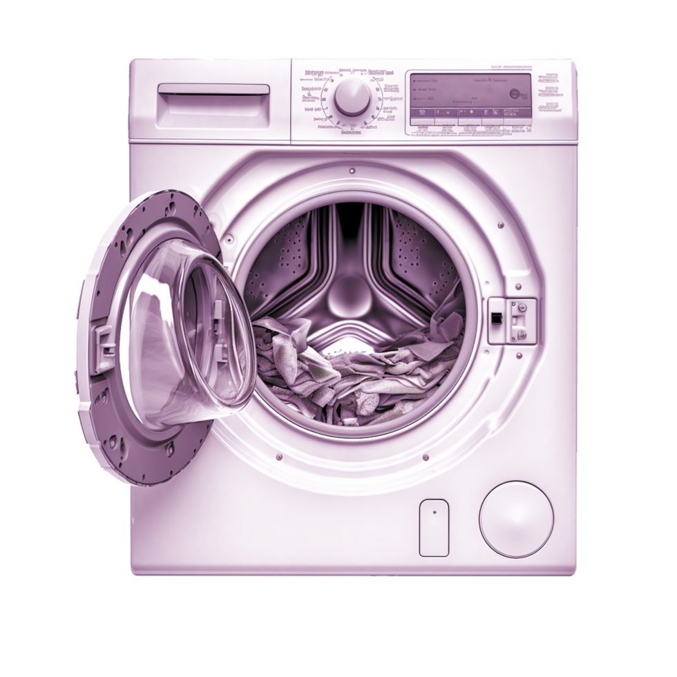 Washing machine Laundry Generative Ai png