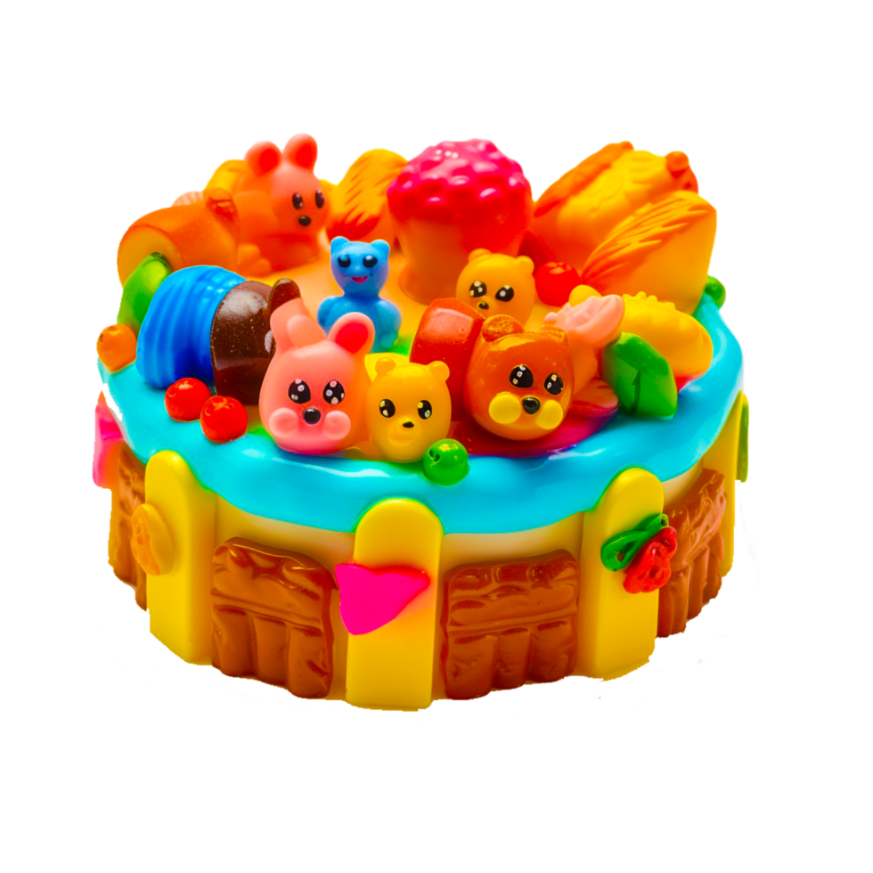 compleanno torta Cupcake shopkins generativo ai png