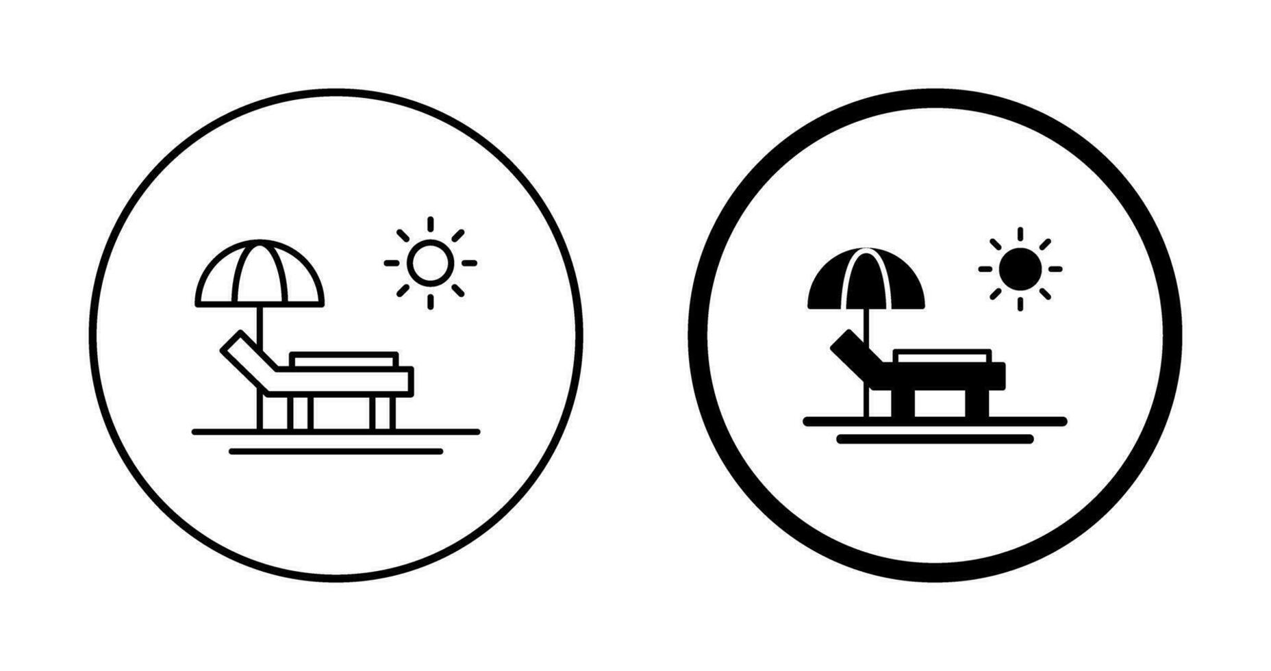 Hammock Vector Icon