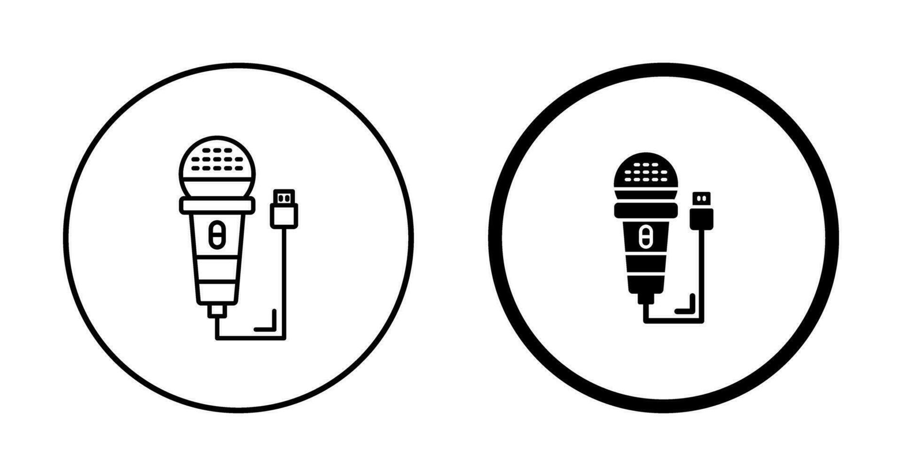 Microphone Vector Icon