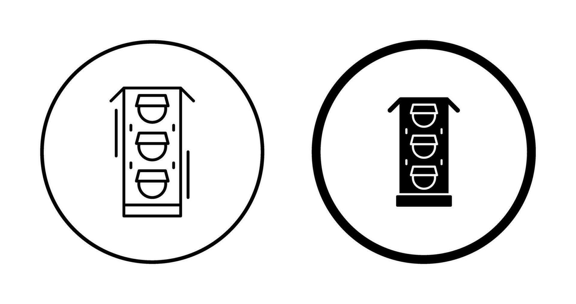 Traffic Lights Vector Icon