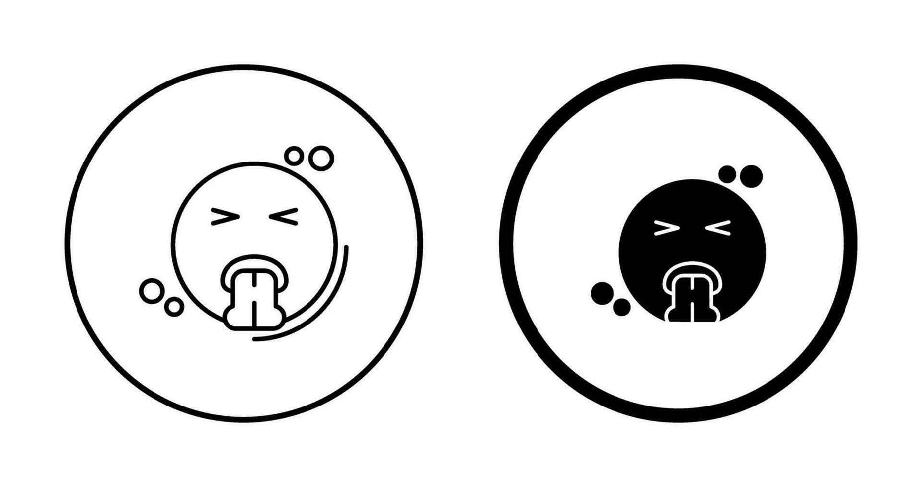 Vomit Vector Icon