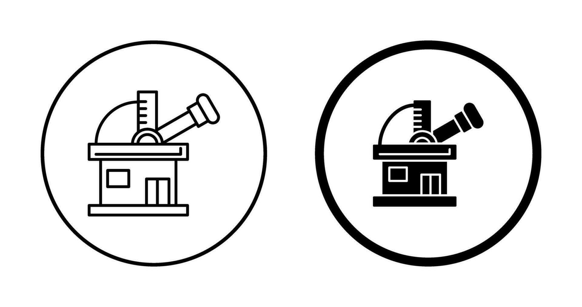 Observatory Vector Icon