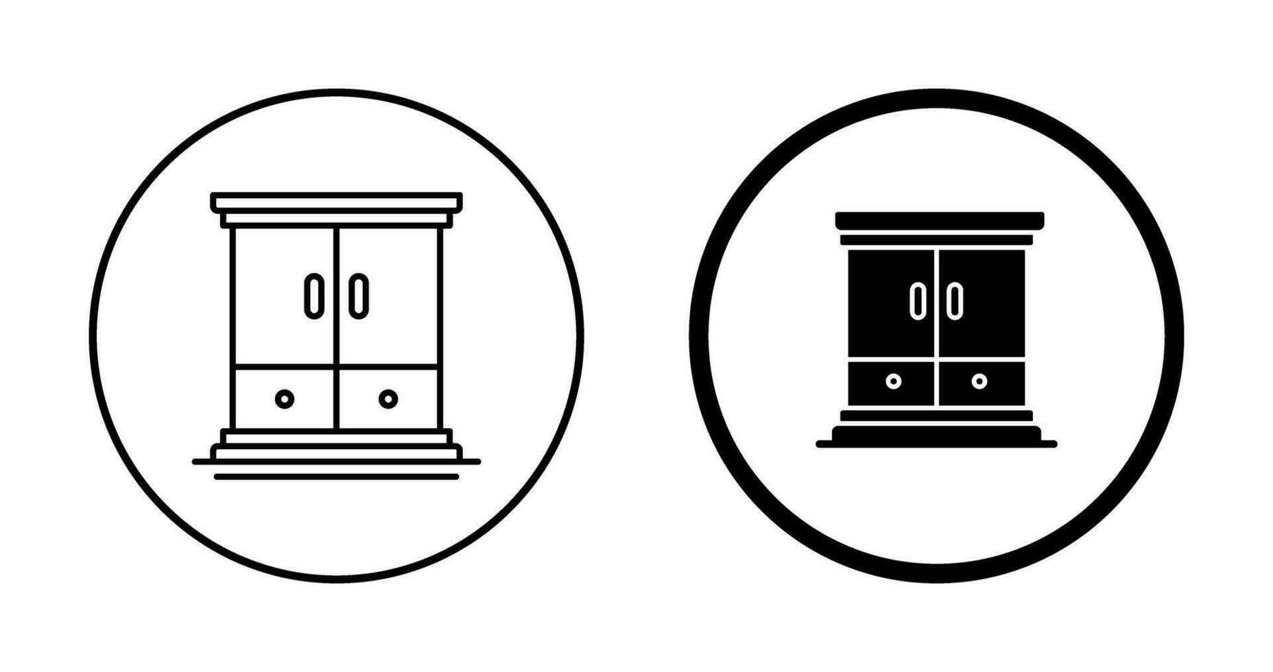 Wardrobe Vector Icon