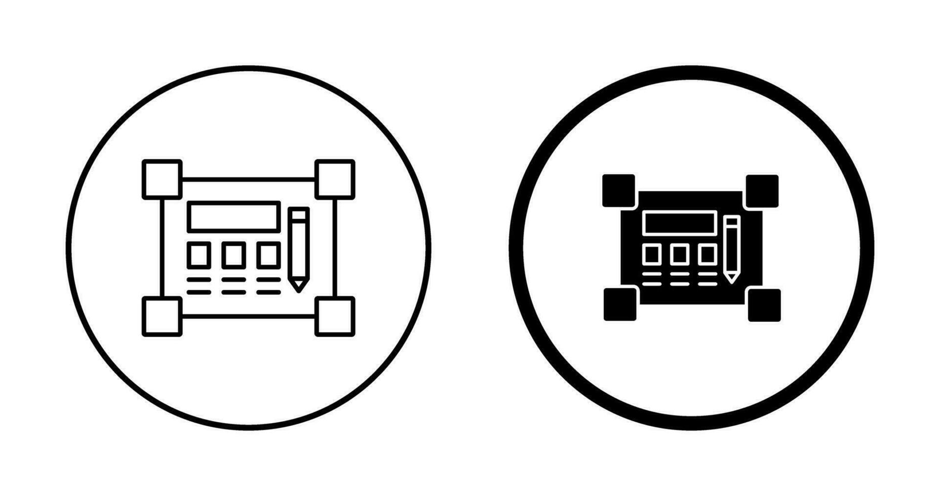Blueprint Vector Icon