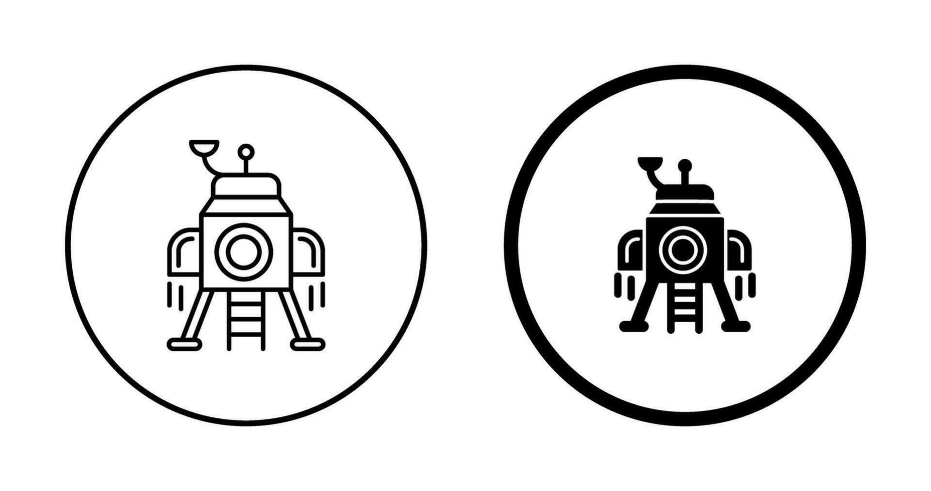 Lander Vector Icon