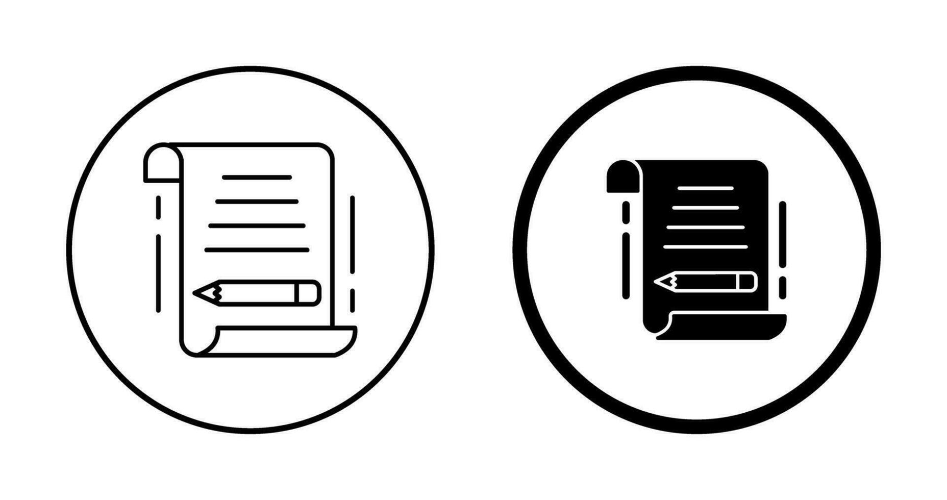 Write Vector Icon