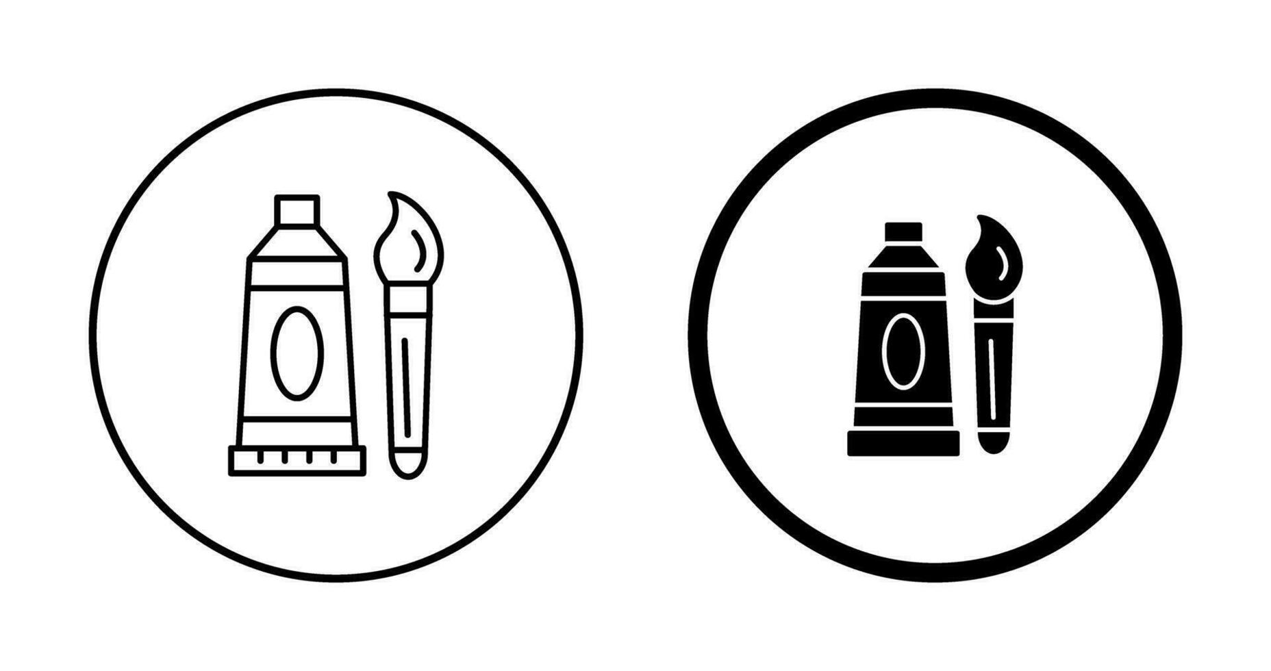 Oil Paint Vector Icon