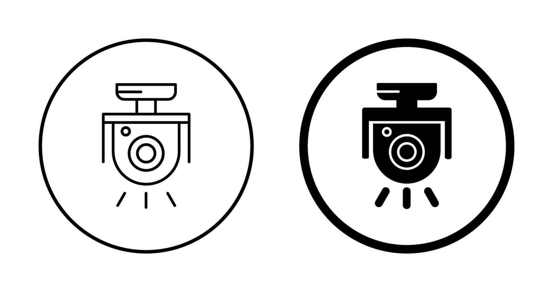 Security Camera Vector Icon