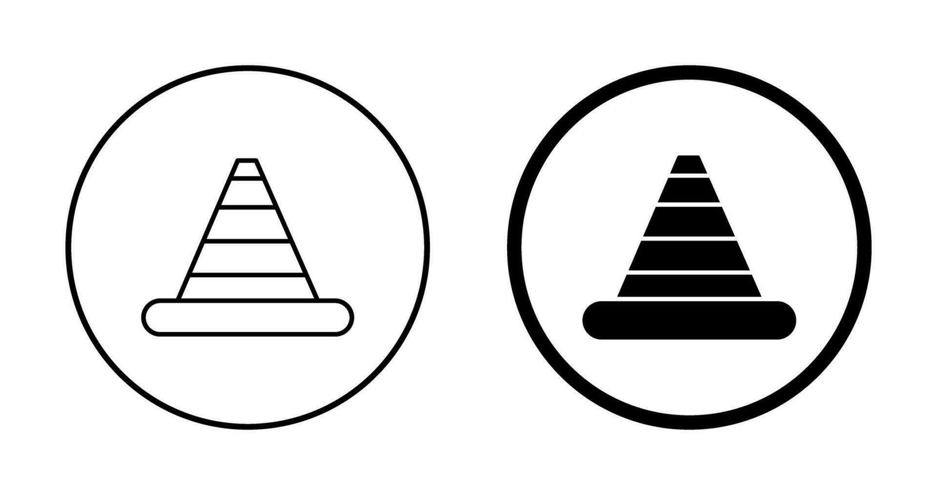 Traffic Cone Vector Icon