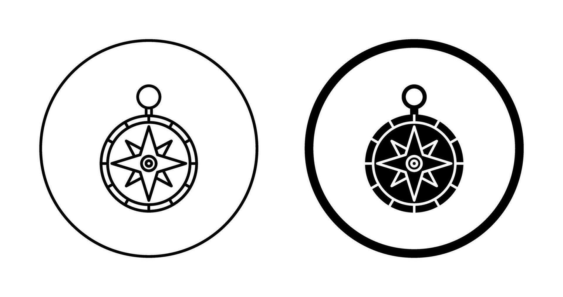 Compass Vector Icon