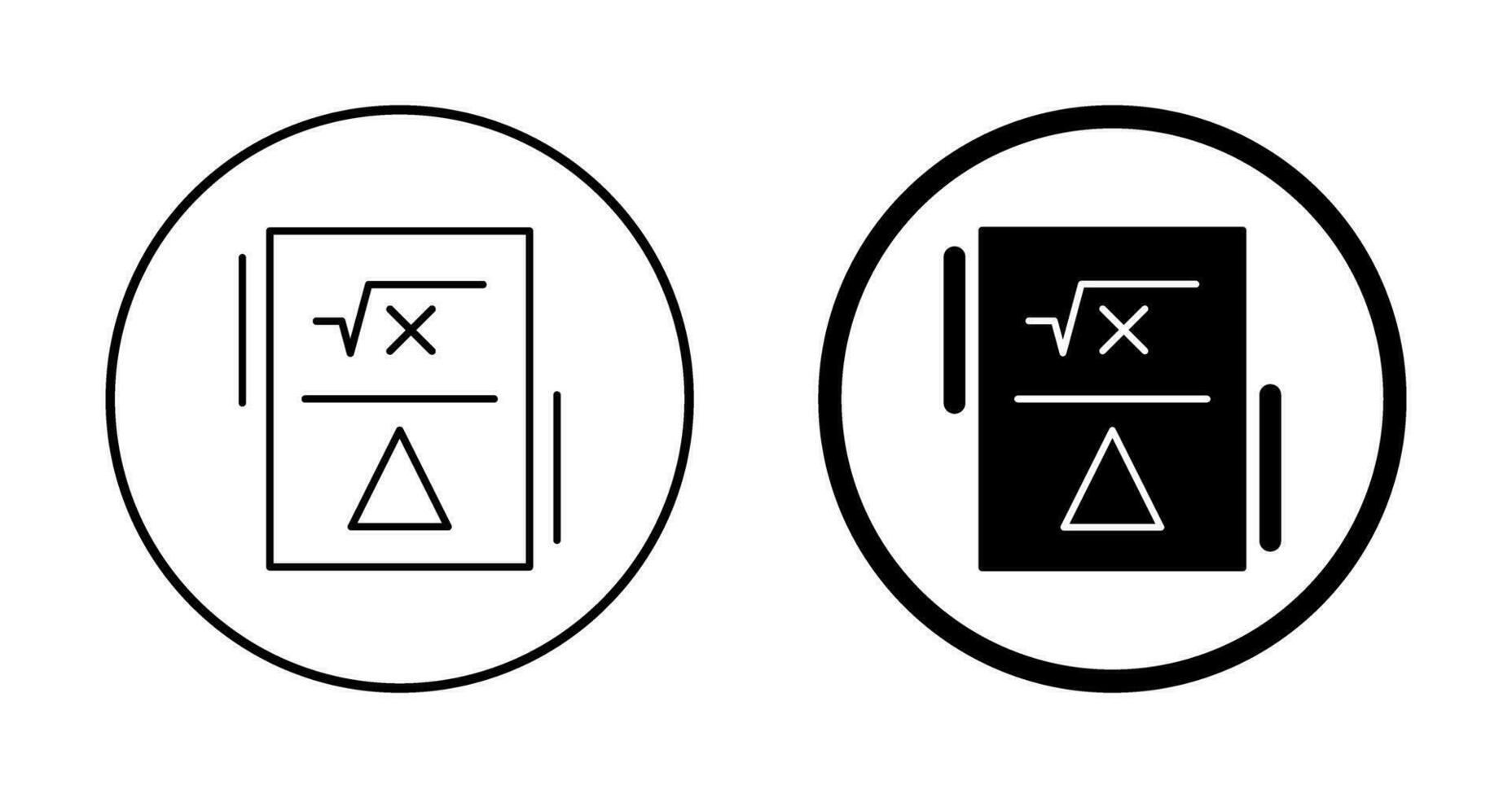 Formula Vector Icon