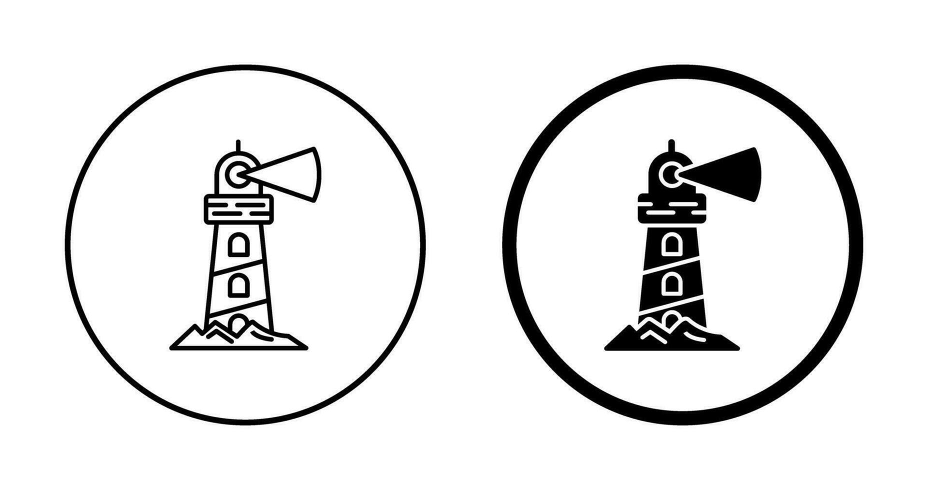 Lighthouse Vector Icon