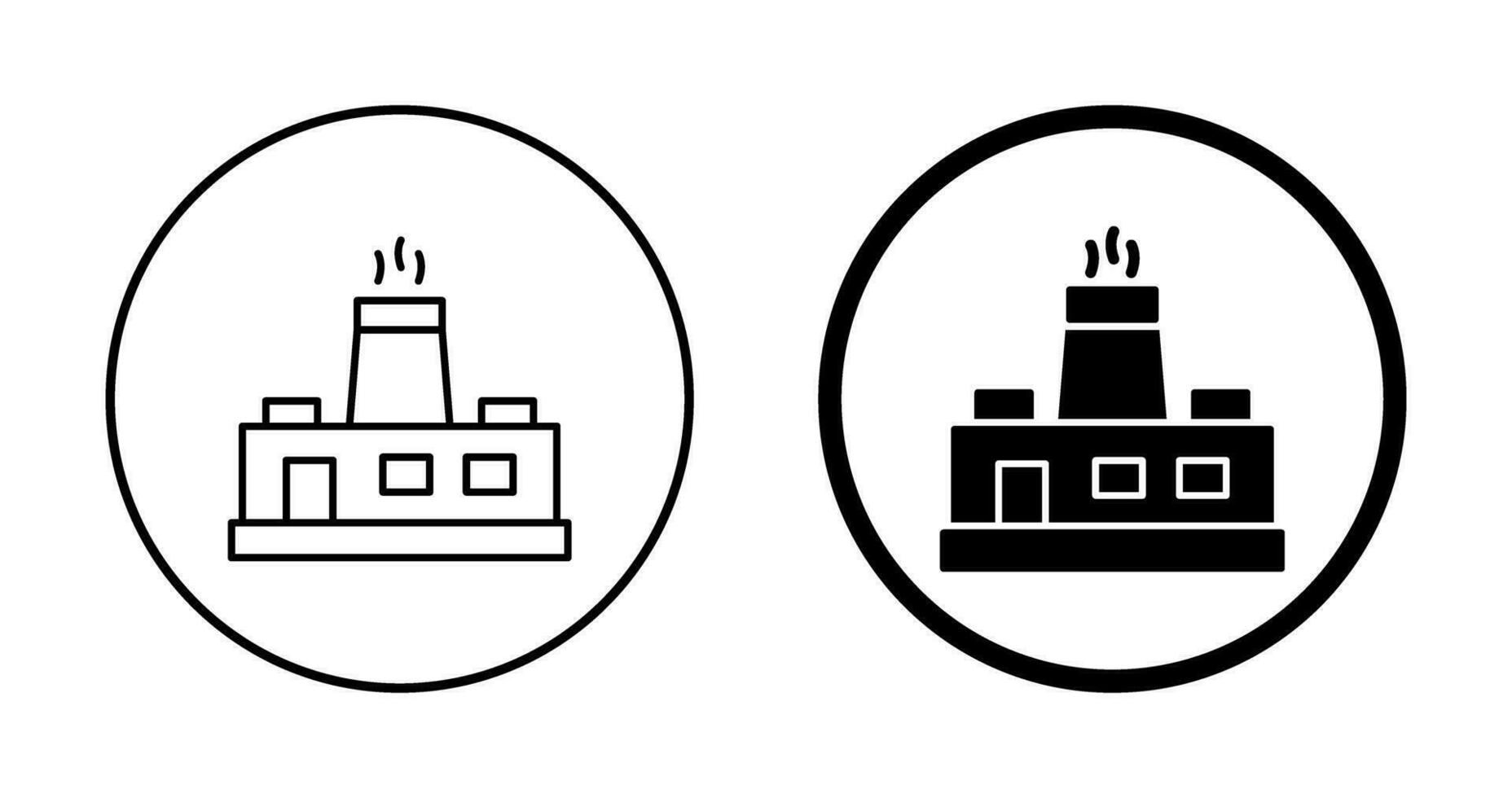 Factory Vector Icon