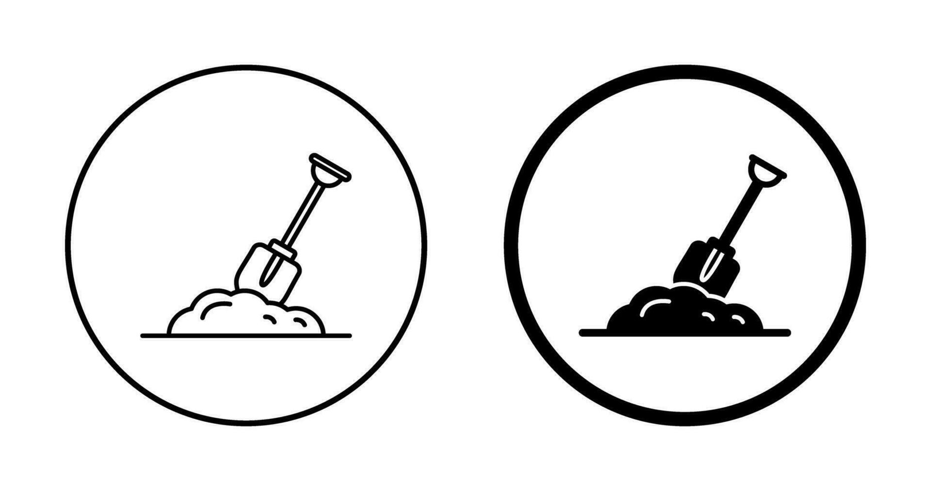 Digging Vector Icon
