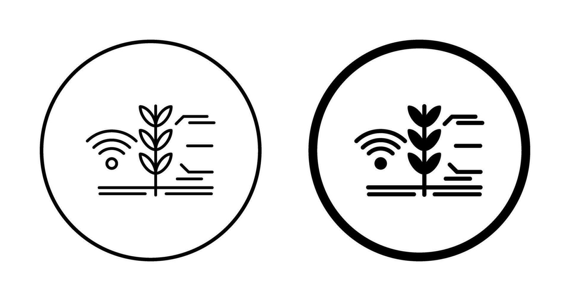 Smart Farm Vector Icon