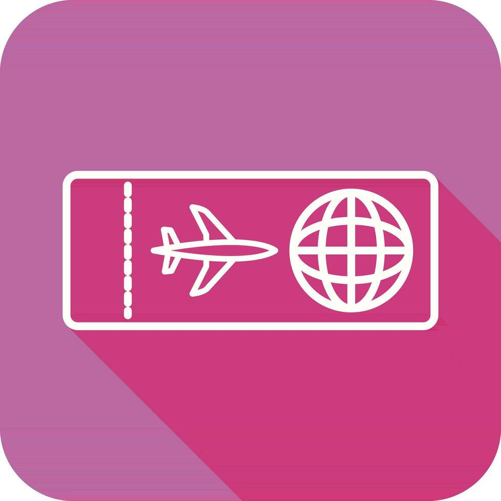 Plane Tickets Vector Icon