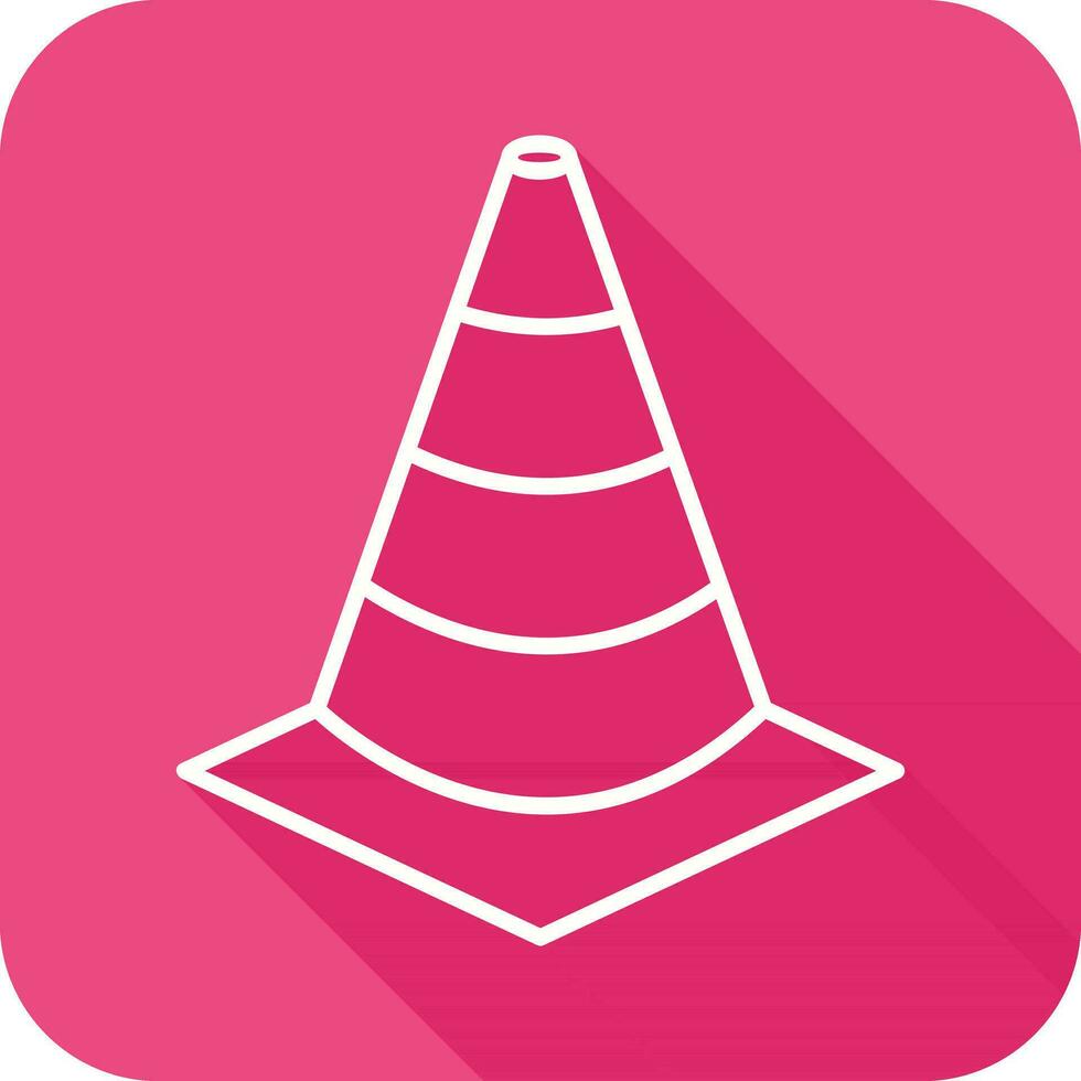 Unique Cone Vector Icon