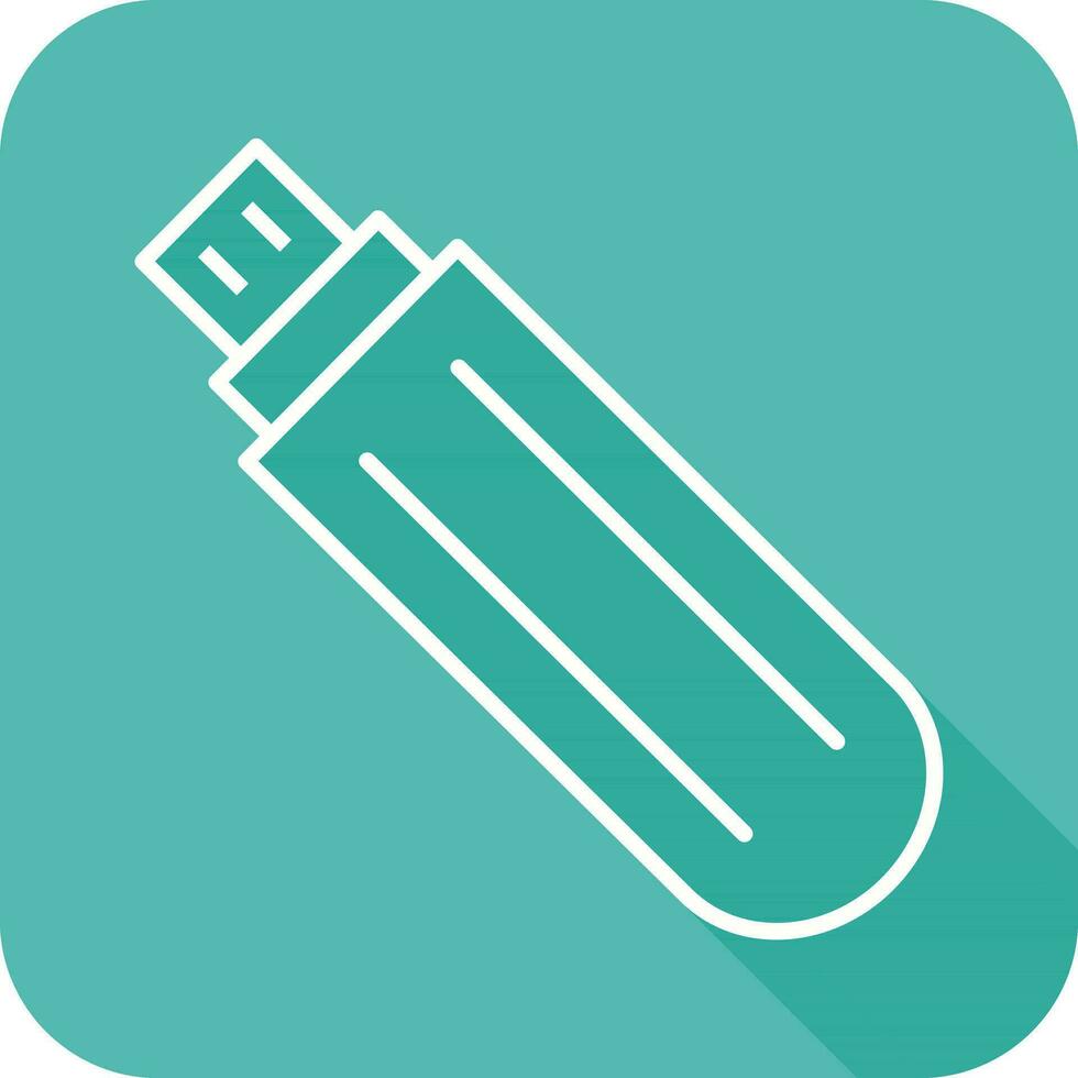 Unique USB Drive Vector Icon