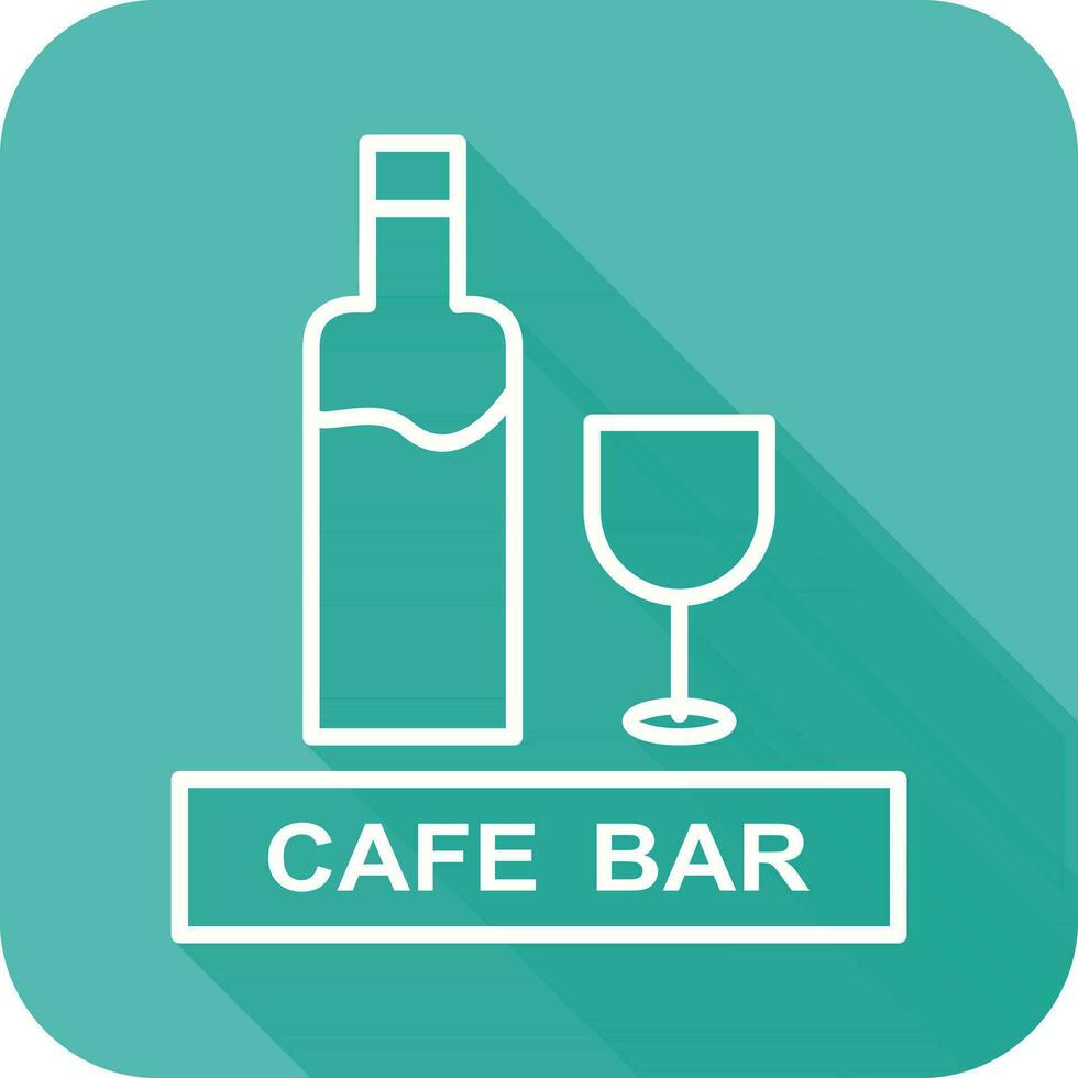 Unique Drinks Cafe Vector Icon