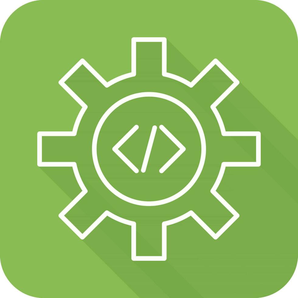 Unique Code Optimization Vector Icon