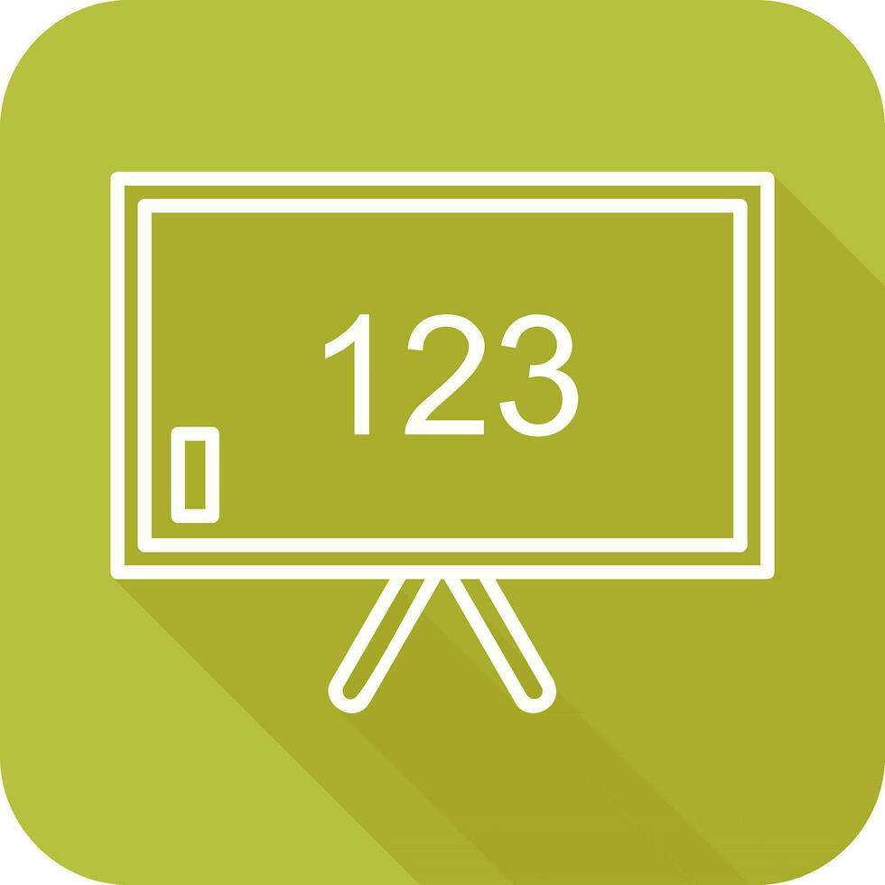 Unique Classroom Board Vector Icon