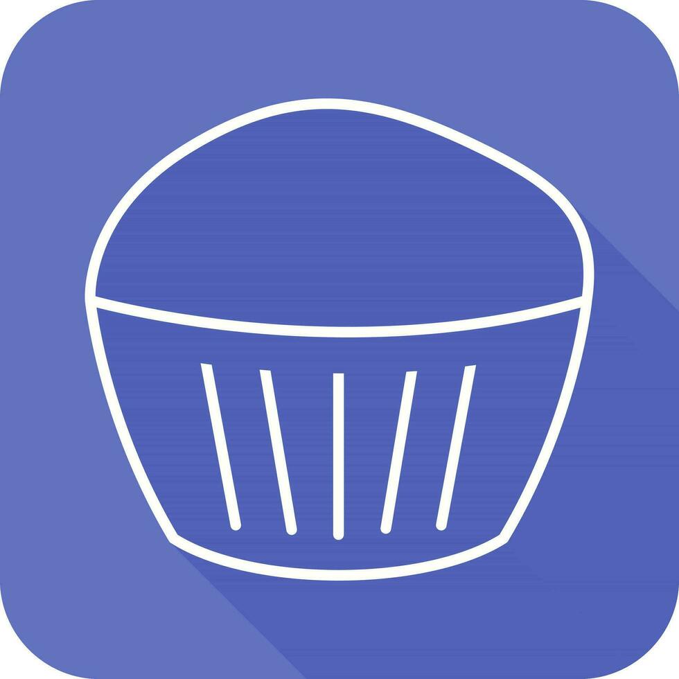 Chocolate Muffin Vector Icon