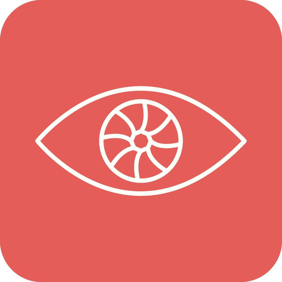 Unique Eye Vector Icon