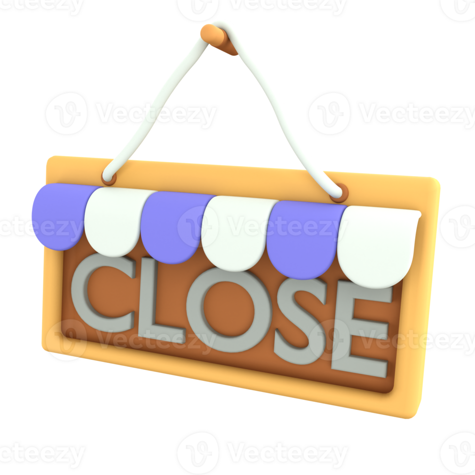 3D Icon open board E Commerce png