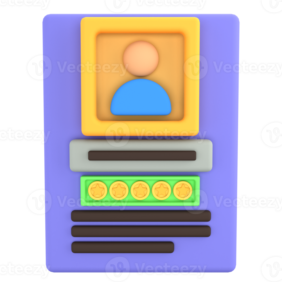 3D Icon customer rating E Commerce png