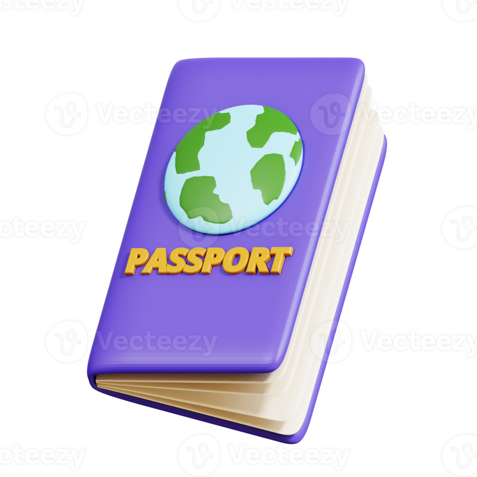 Travelling Vacation 3D Icon png