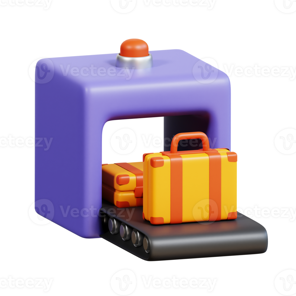 Travelling Vacation 3D Icon png