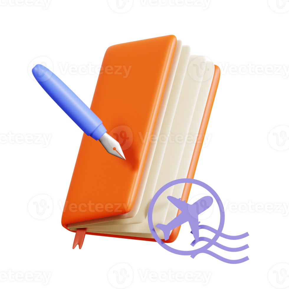 Travelling Vacation 3D Icon png