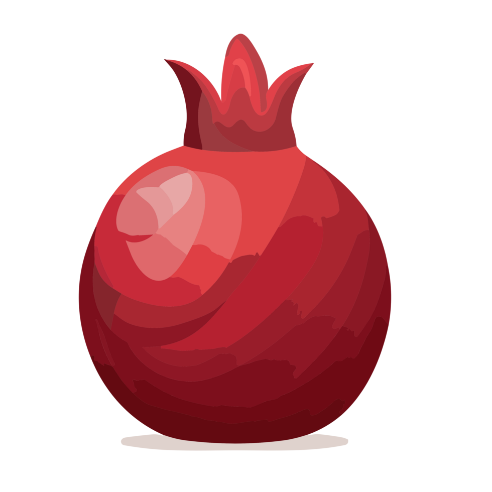 granatäpple transparent bakgrund,ai generativ png