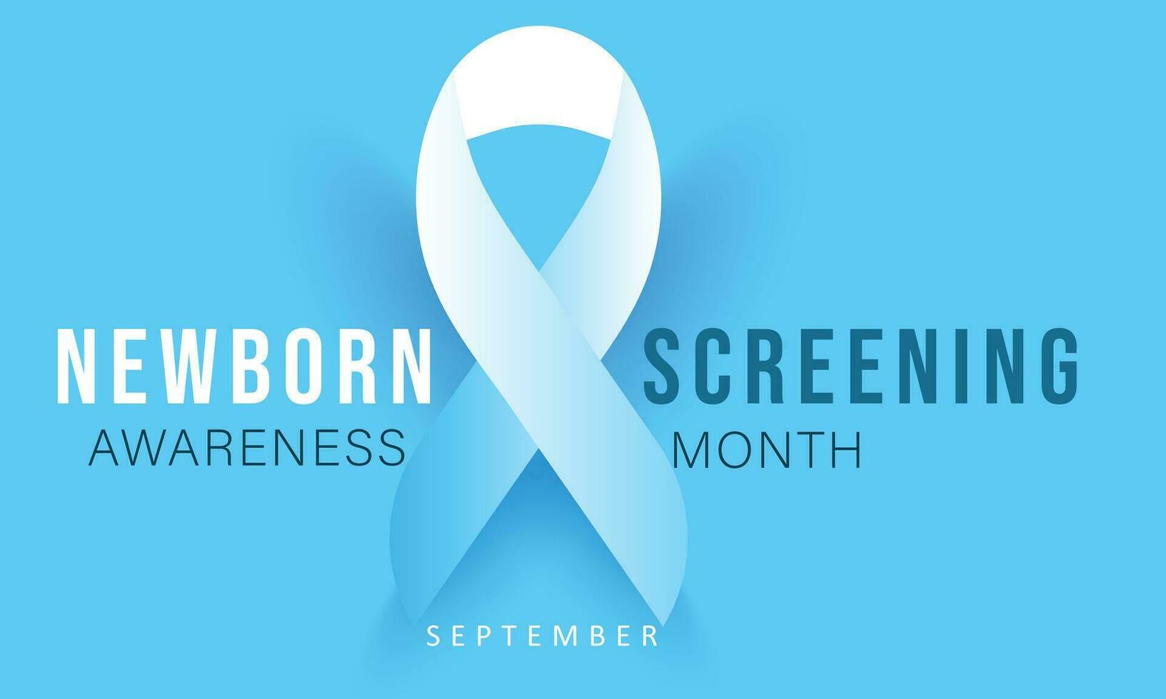 Newborn screening awareness month. background, banner, card, poster