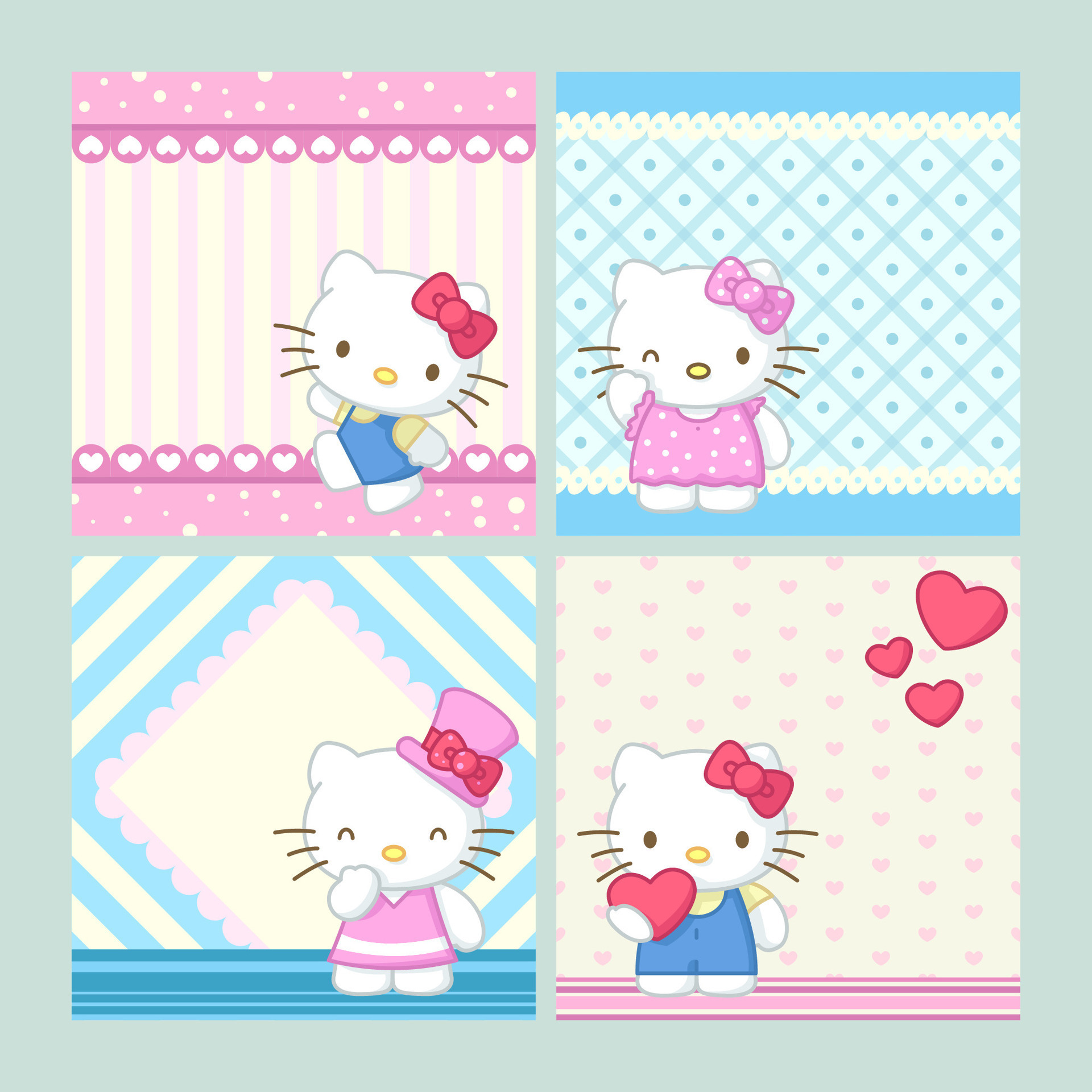 Cute Cat Social Media Post 25313403 Vector Art at Vecteezy