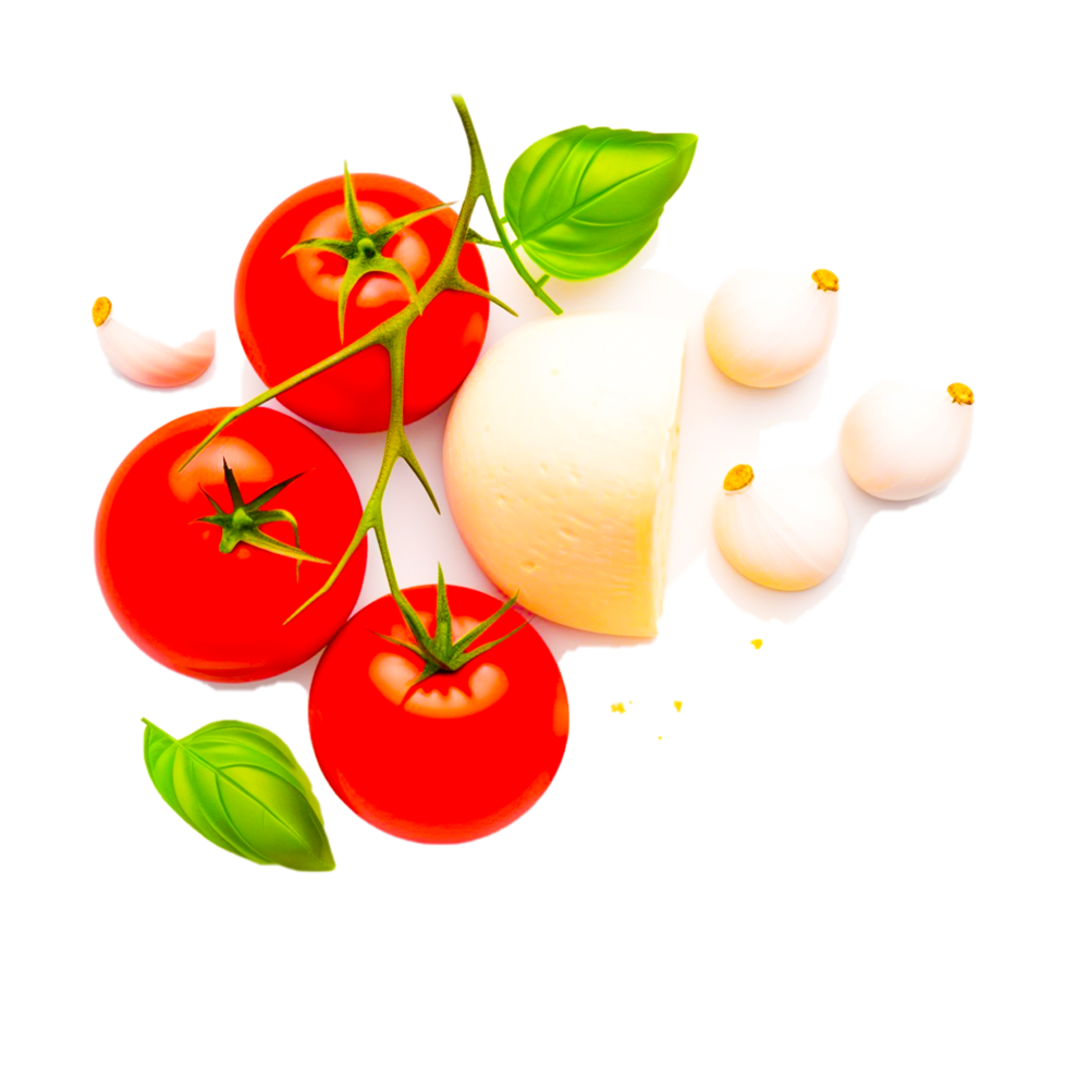 Cereza tomate generativo ai png