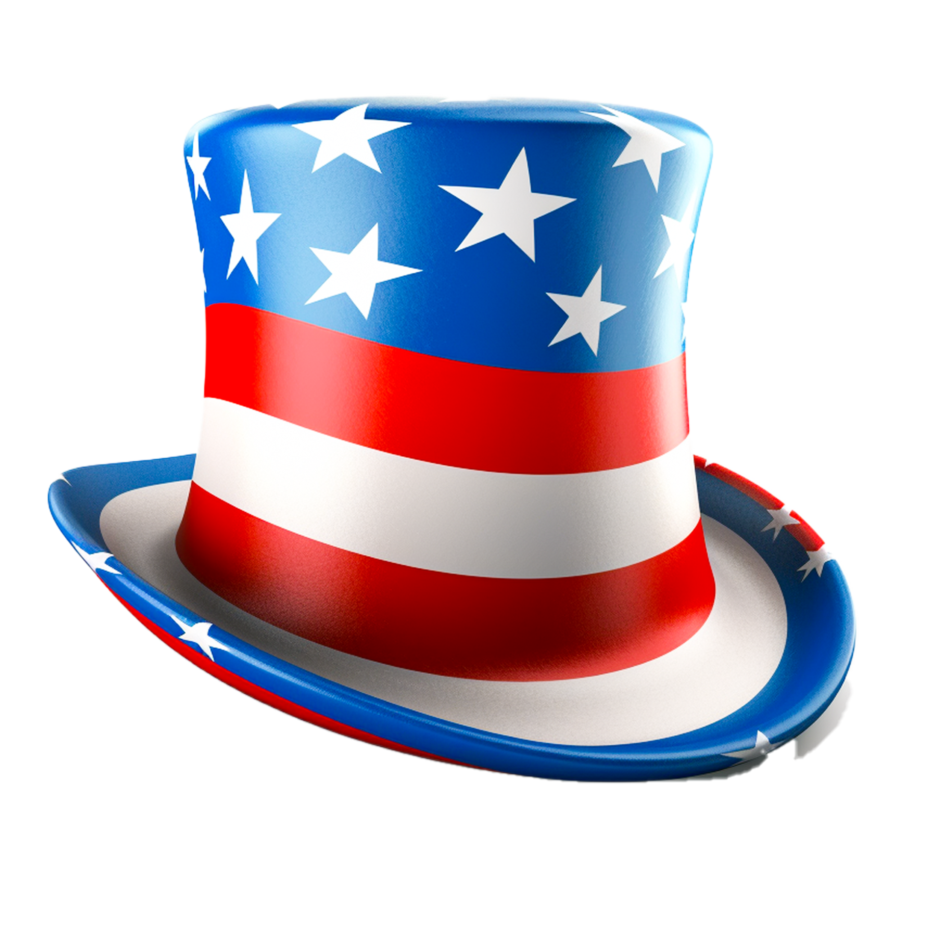 American Flag Hat Generative Ai 25313810 PNG