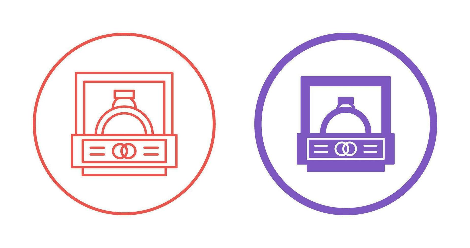 Wedding Ring Vector Icon