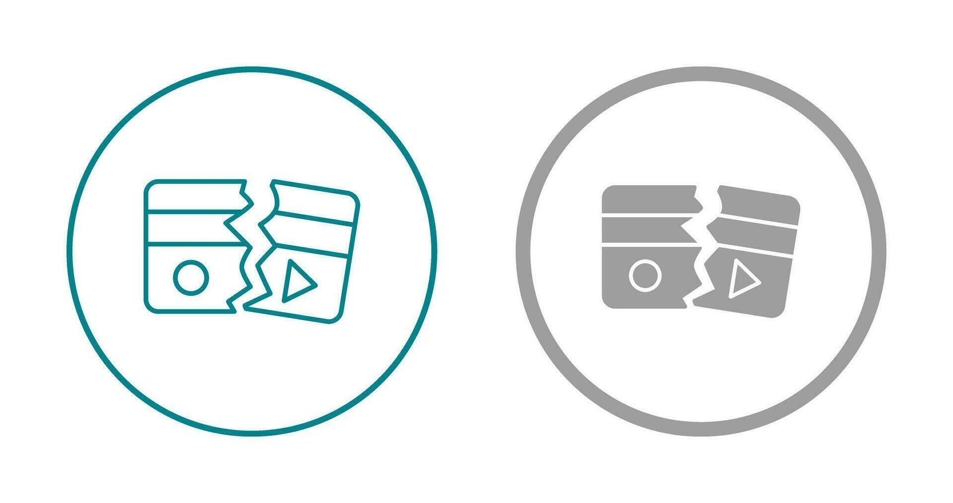 Broken Vector Icon