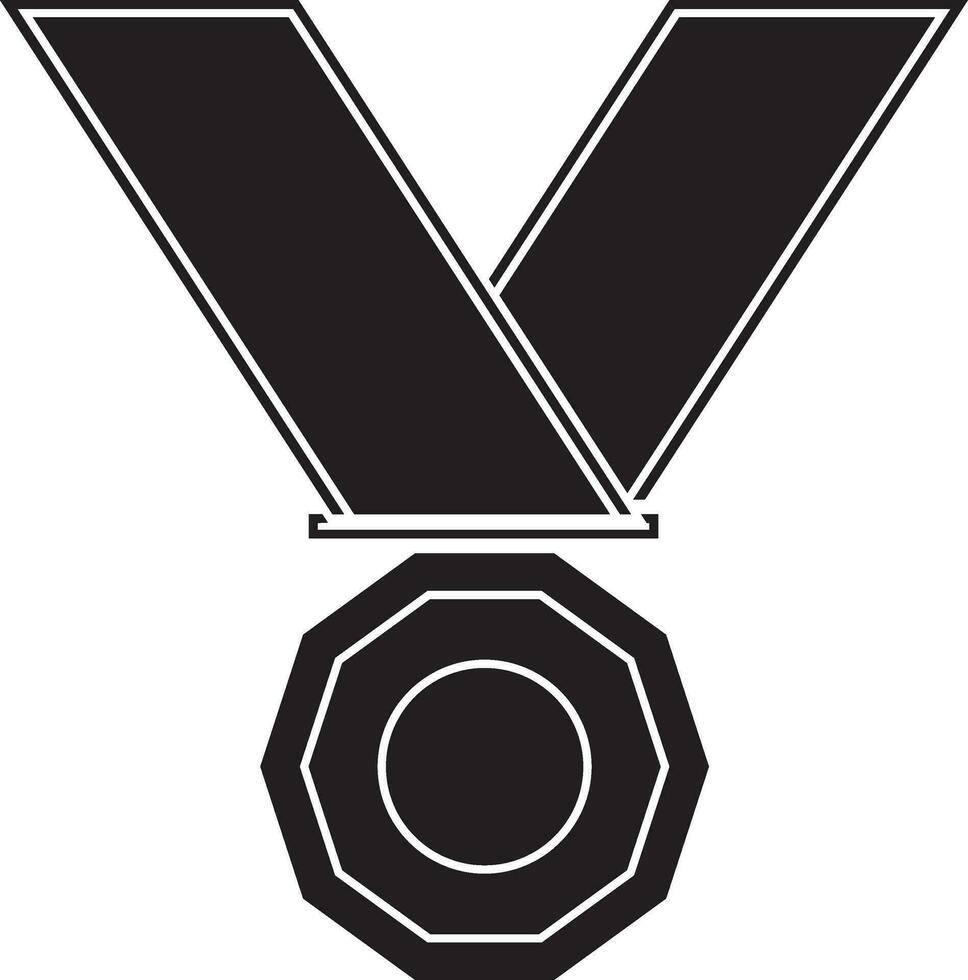 medal with ribbon. 25315639 Vector Art at Vecteezy