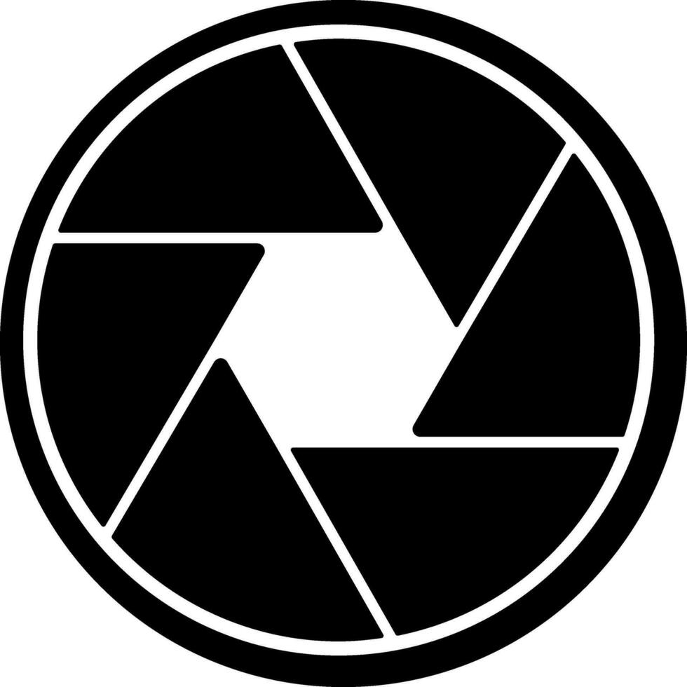 Camera symbol icon for capture. vector