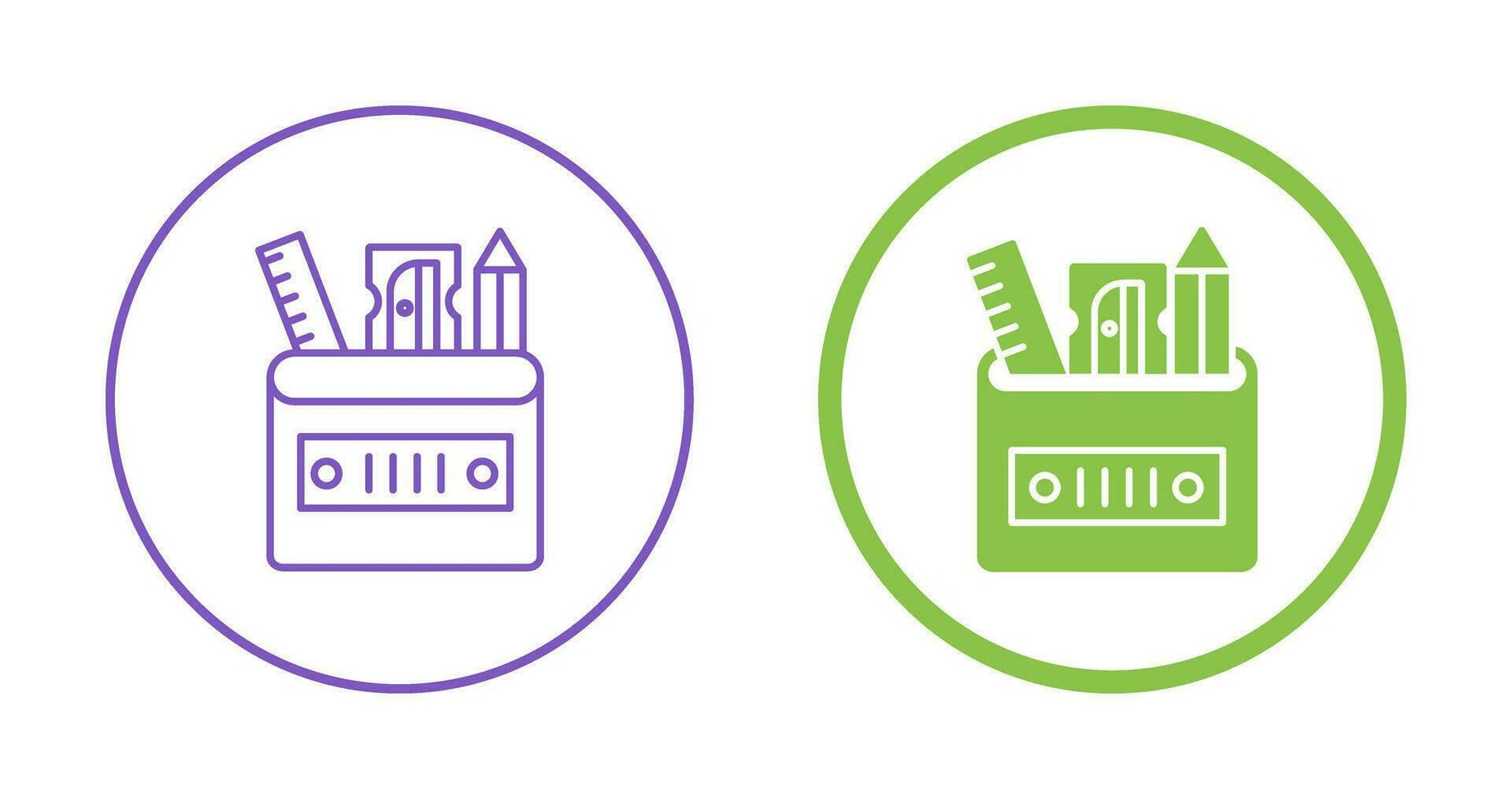 Stationery Vector Icon