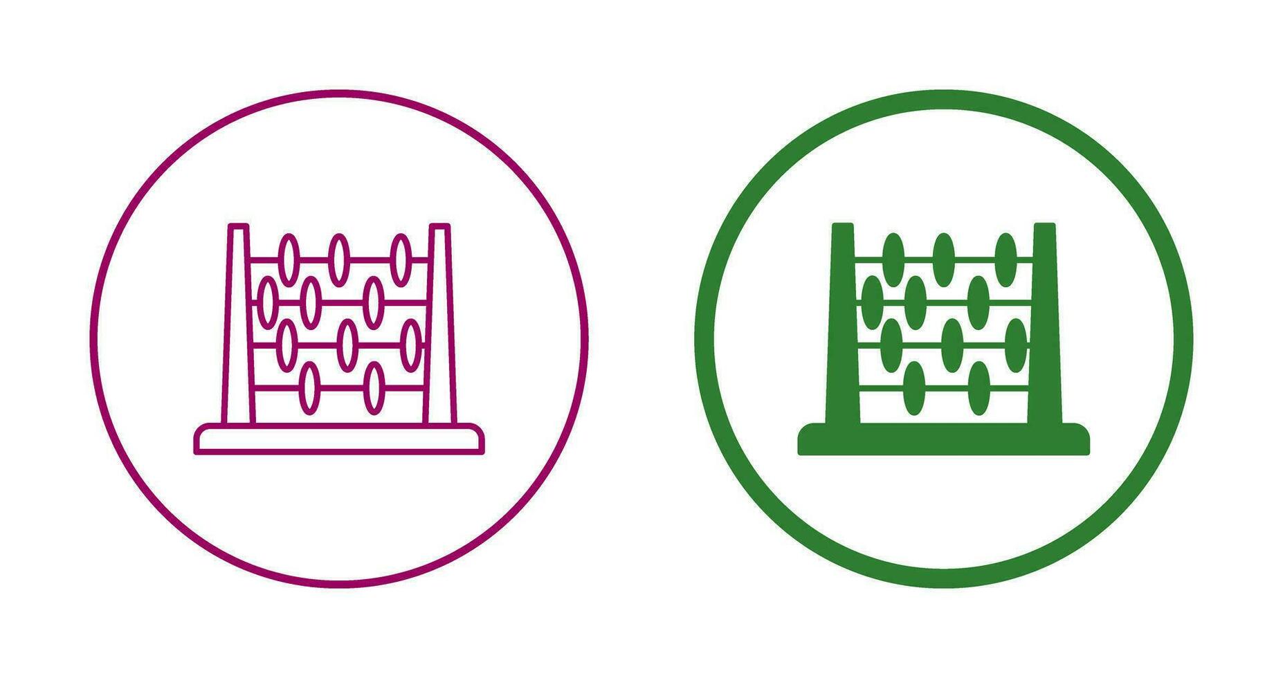 Abacus Vector Icon