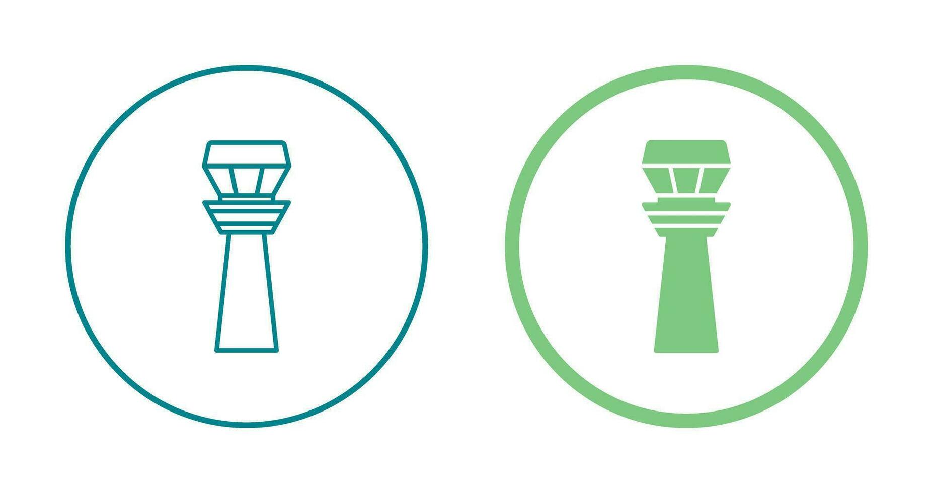 Control Tower Vector Icon