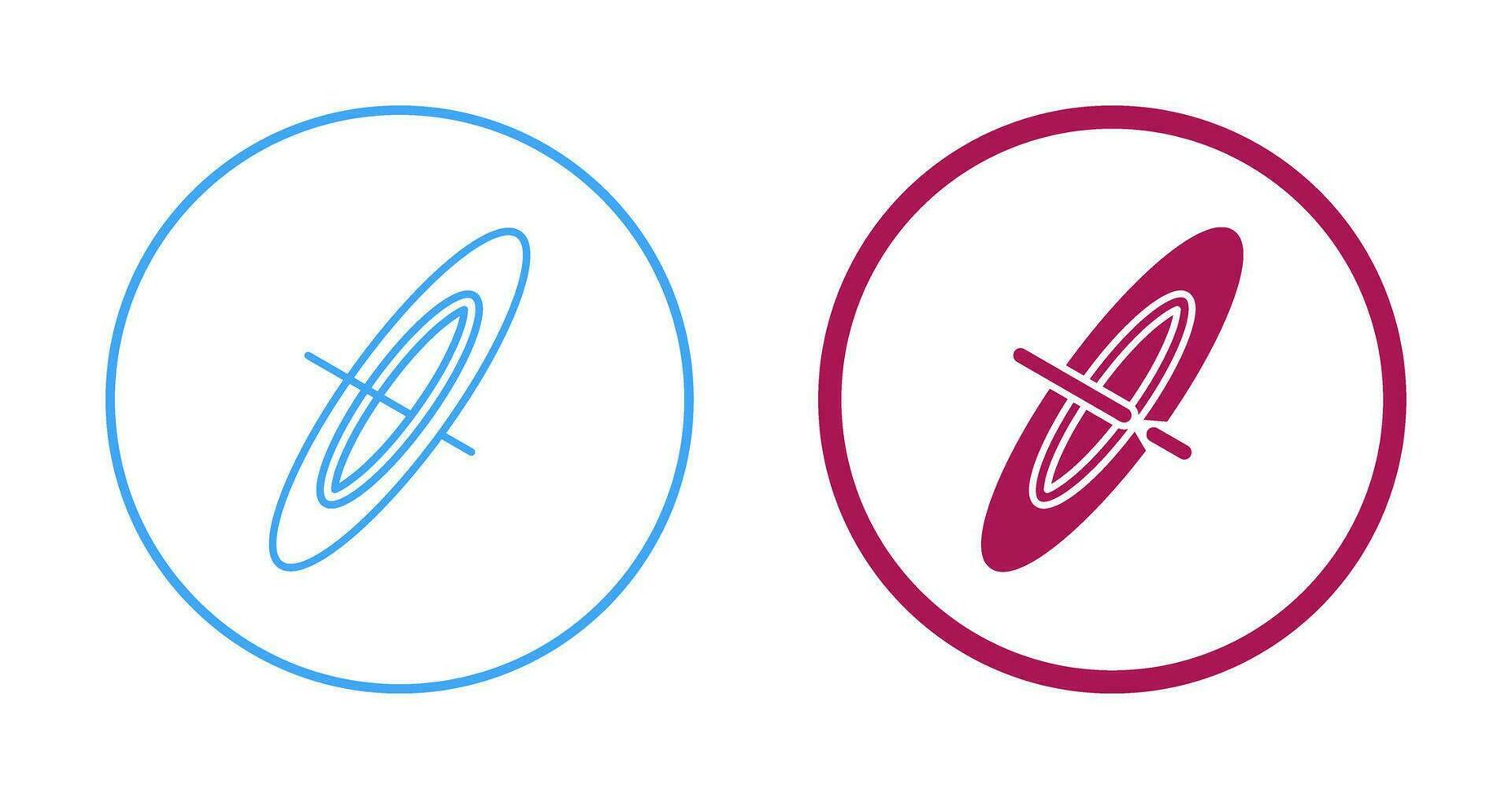 Black Hole Vector Icon