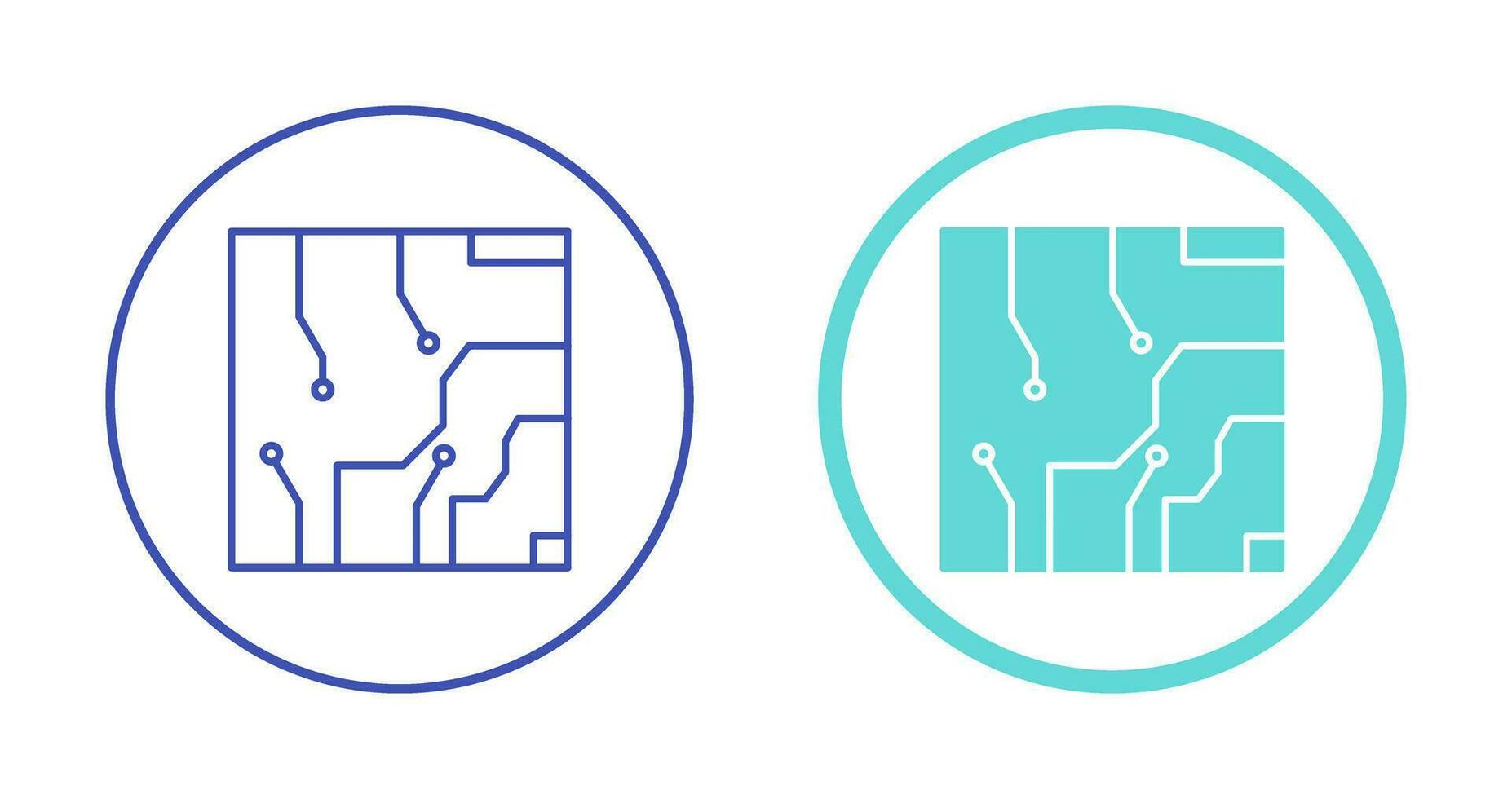 Electrical circuit Vector Icon